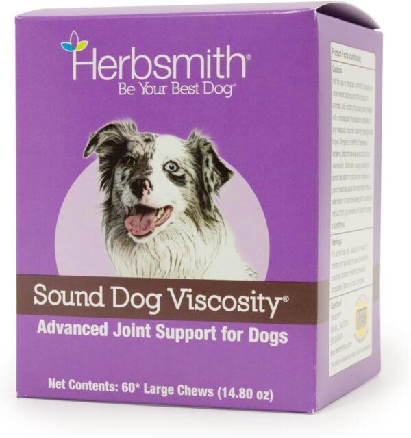 Sound Dog Viscosity Large Chews - Advanced Joint Support For Dogs Over 30 lbs